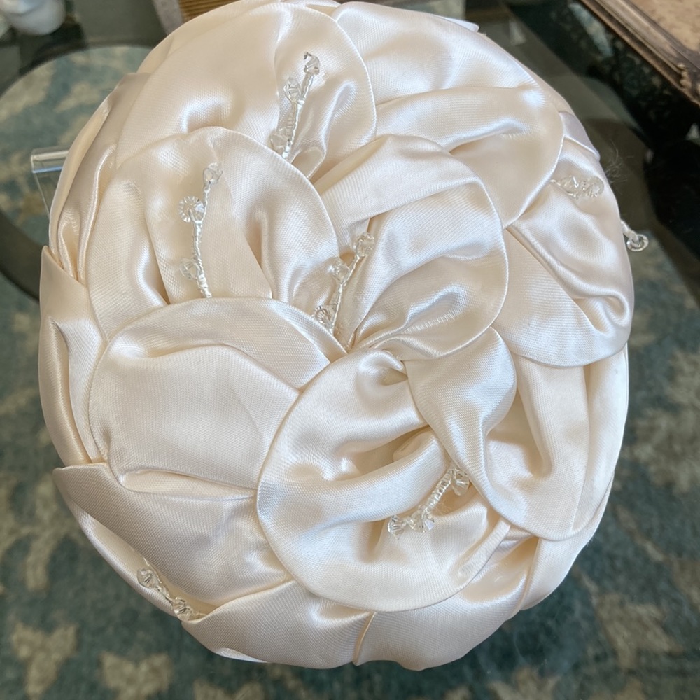 Vintage Pillbox Bridal Hat